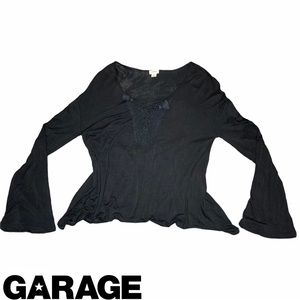 GARAGE Boho Long Sleeve Top in XS